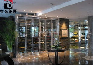 武漢鈦金不銹鋼紅酒柜定制加工價格合理